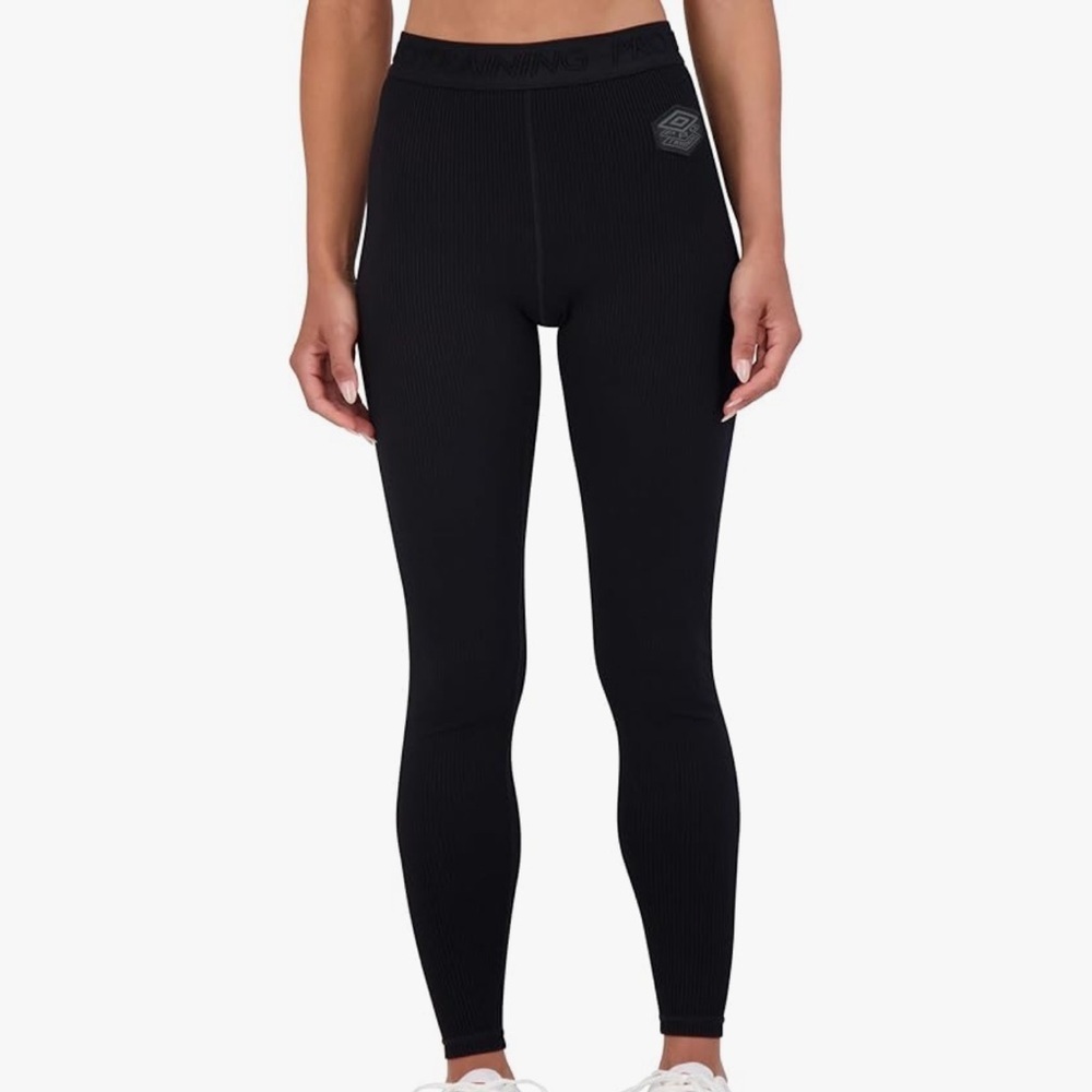 Black Umbro High-Waisted Leggings size XXL